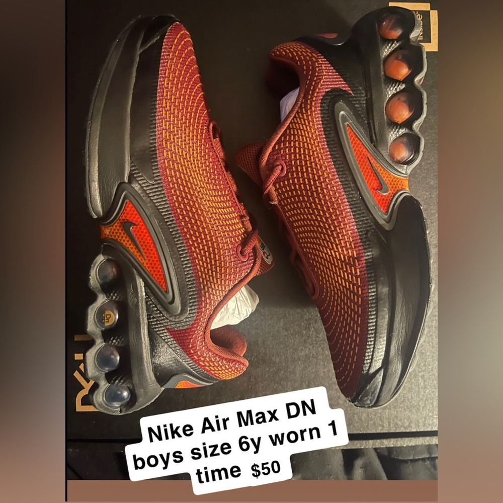 Nike Air Max DN in Red and Black